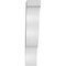 Ekena Millwork 3 1/2-in. W x 10-in. D x 18-in. H Funston Architectural Grade PVC Knee Brace BRCP035X10X18FST - alternate 3